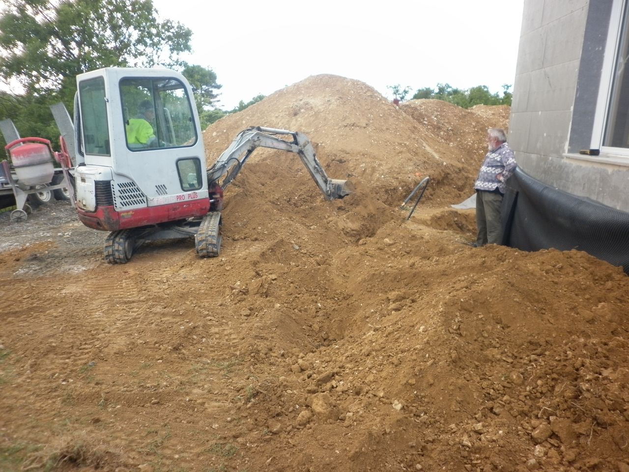 remise à niveau du terrain
