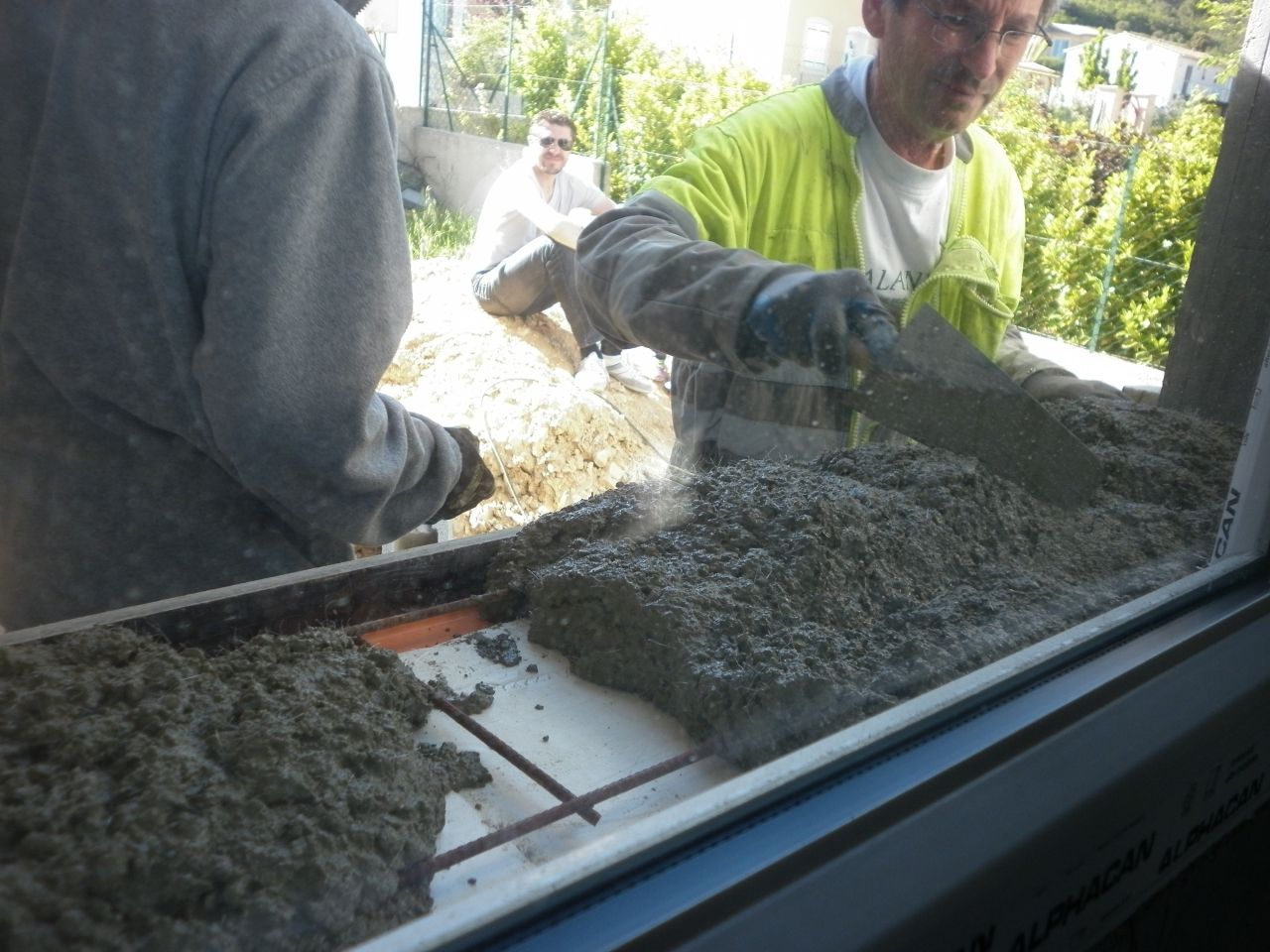 appui de fenêtre, fait mains!