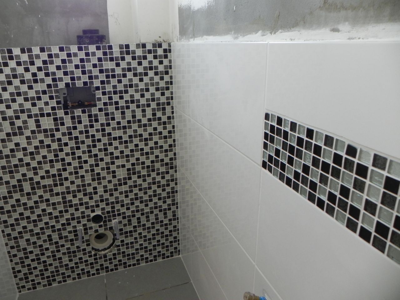 Faïence des toilettes du RDC
