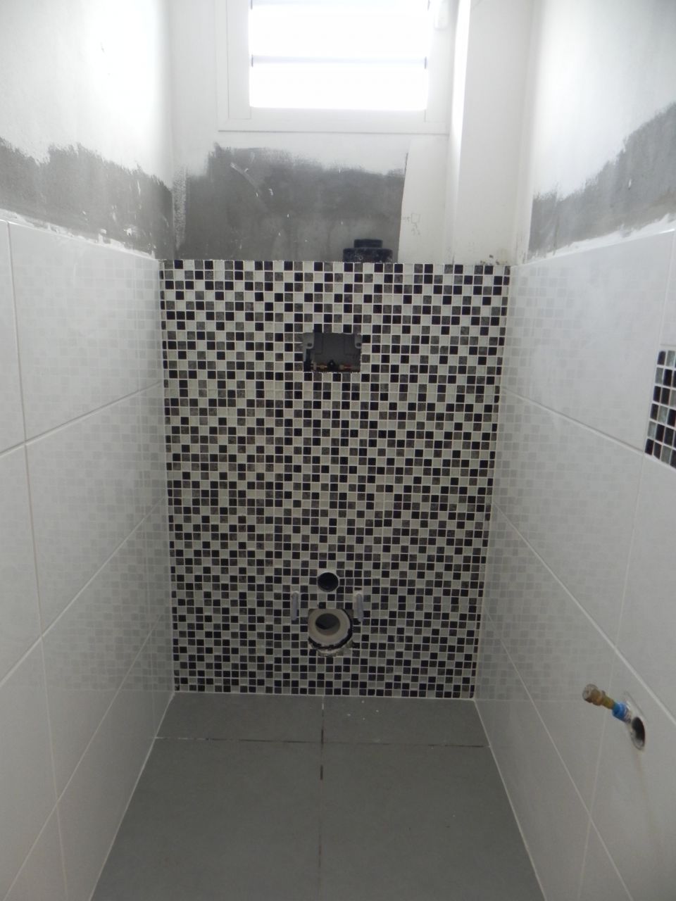 Faïence des toilettes du RDC