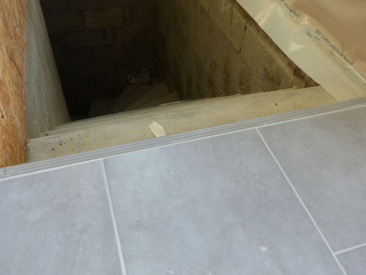 Carrelage pièce de vie