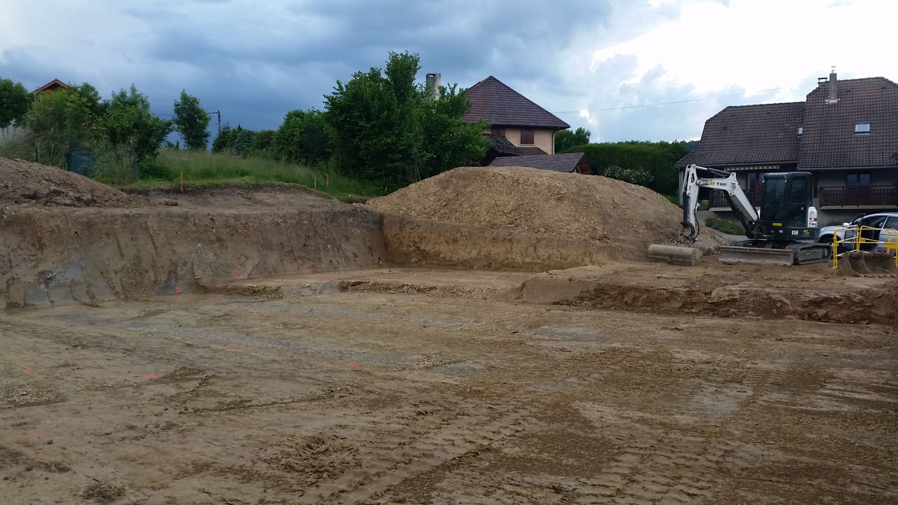 Terrassement pleine masse suite et fin 6