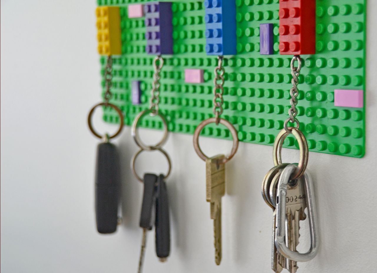Porte clé entrée fait maison