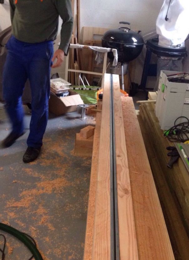 Plots de Douglas en 15cm avec insert du rail