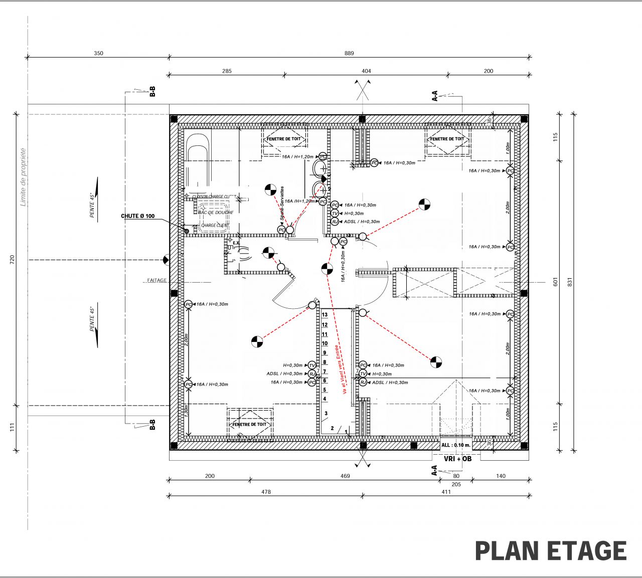 Plan lectrique ETG