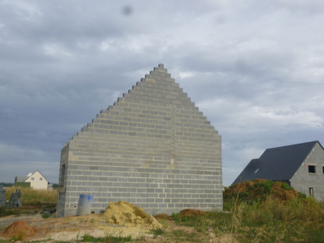 Elévation des pignons
