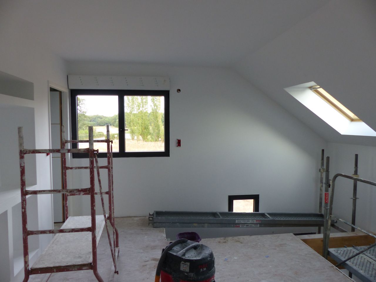 Peinture de la mezzanine