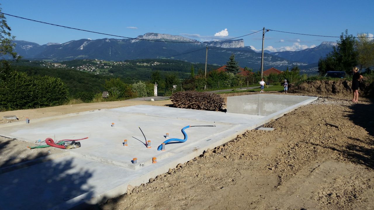 Dplacement du tas de bois terrasement fini