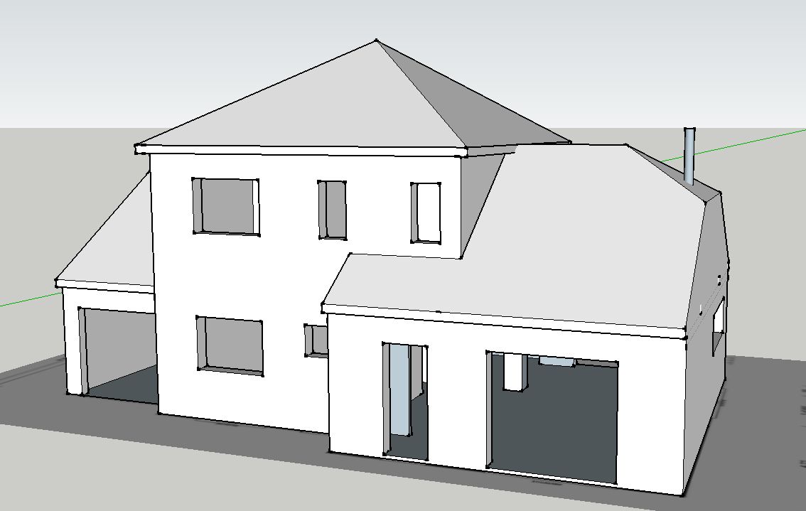 Plan 3D sur SketchUp