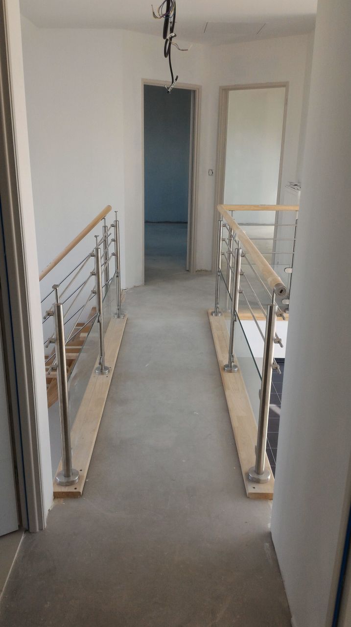 pose escalier et garde corps