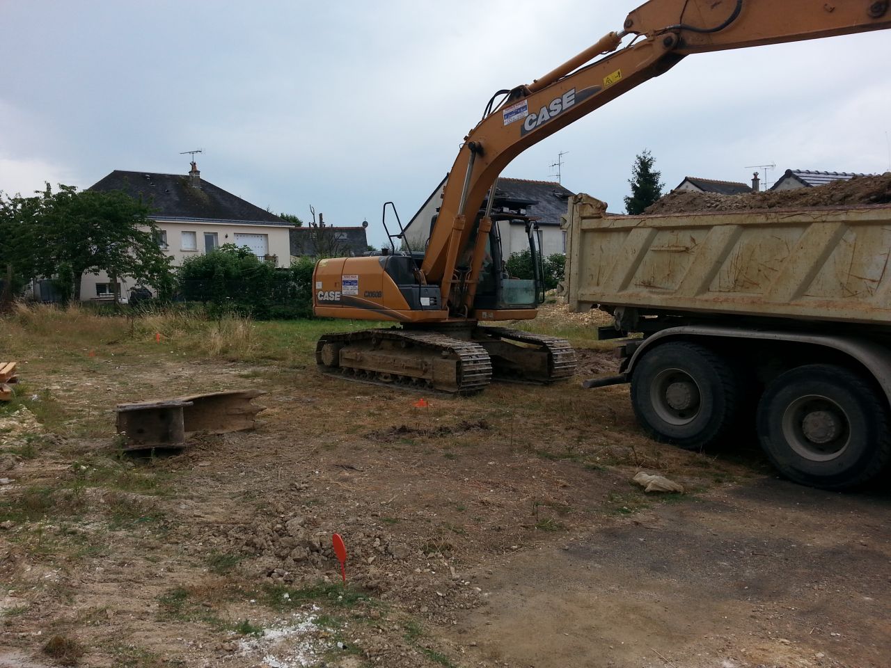 La première benne de terre végétale !