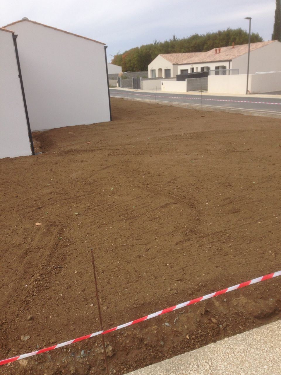 Préparation terrain pour extérieure et clôtures