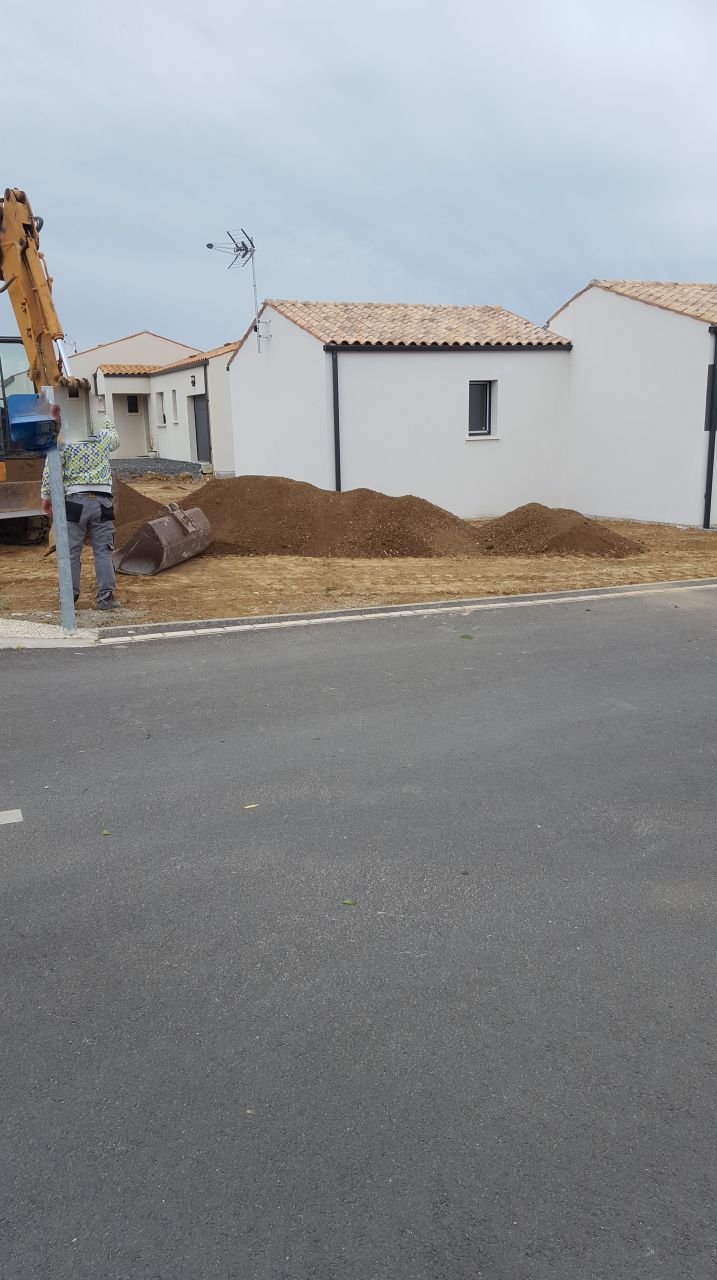 Préparation terrain pour extérieure et clôtures
