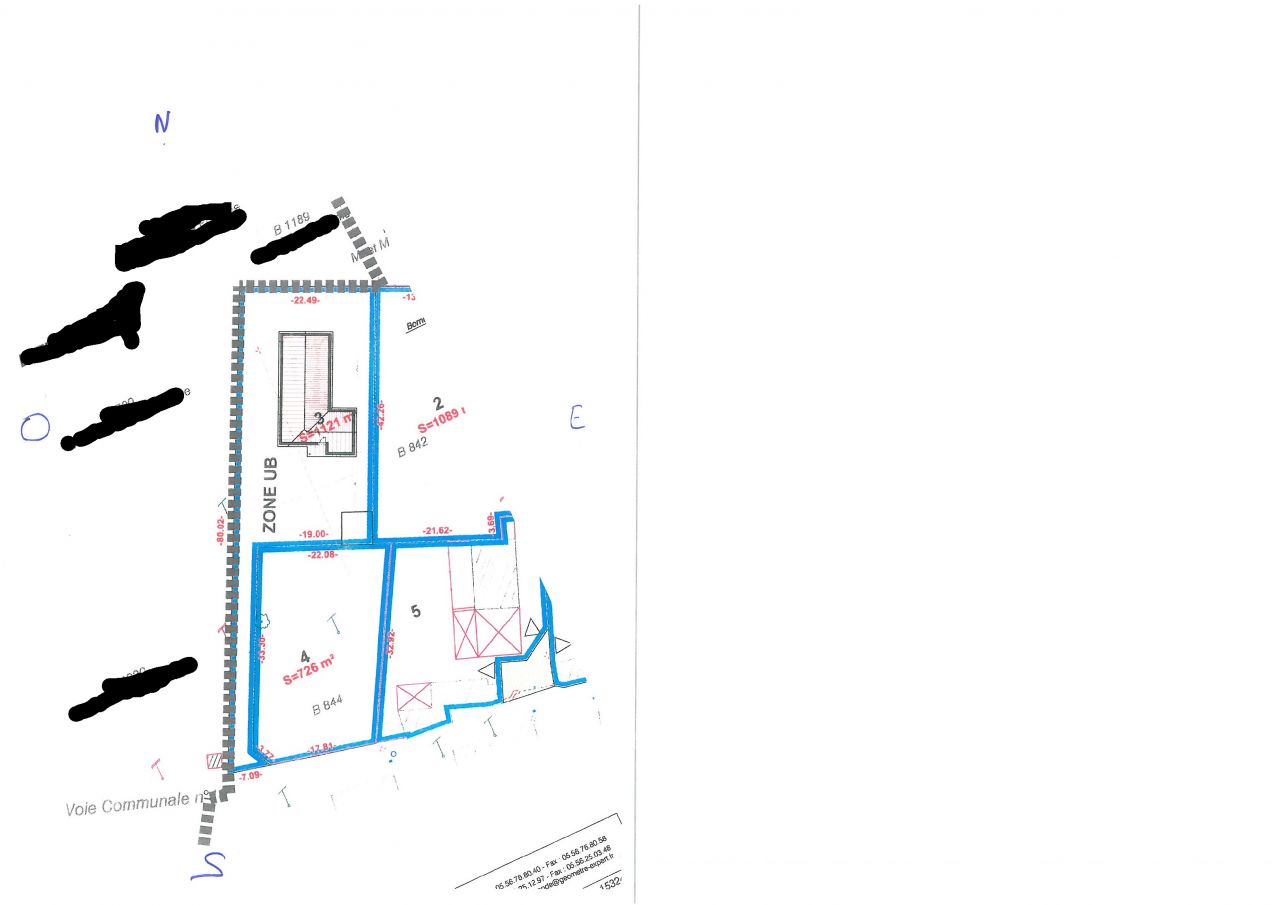 terrain avec maison place