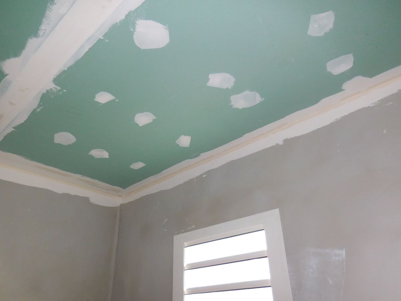 Faux plafond salle de bain