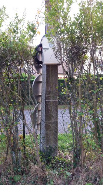 Il s'agit du boitier Electrique de Chantier