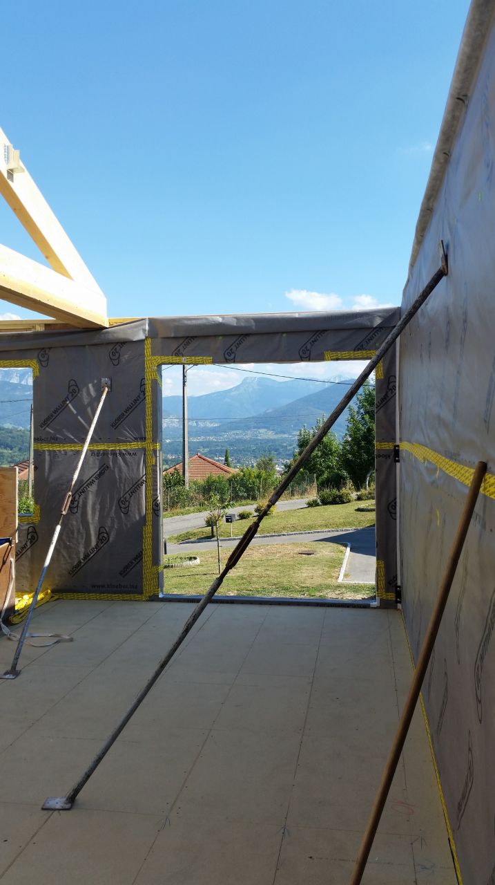5eme jours des charpentiers - elevation étage + fermes 6