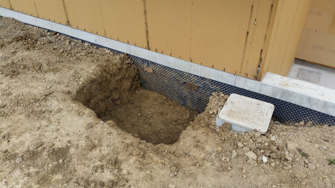 fondation dalle pompe a chaleur