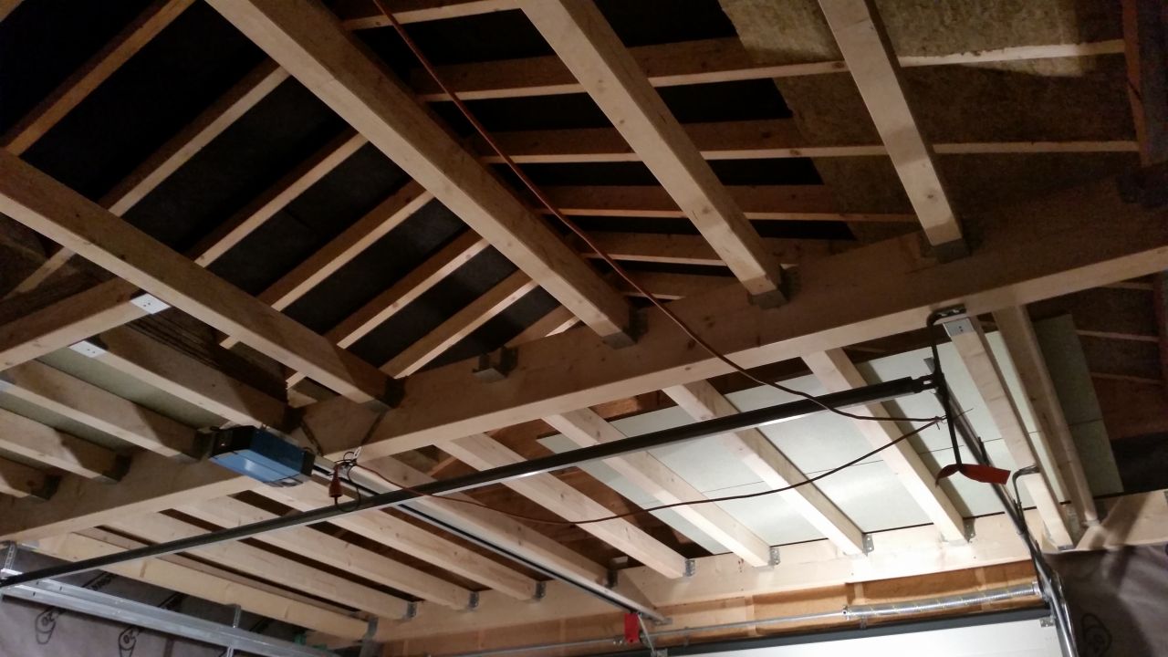 Solivage plancher garage 3