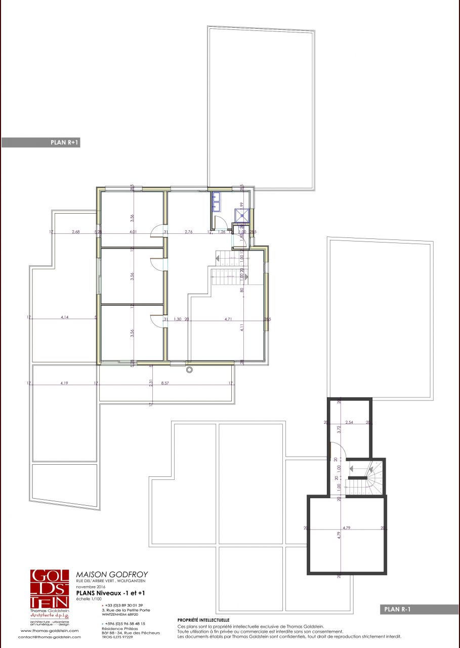 Etage et sous sol