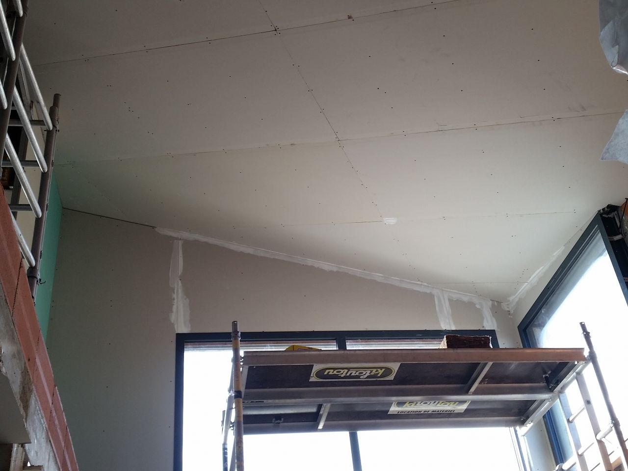 Plafond rampant