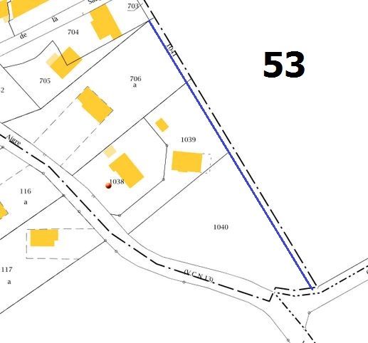 parcelle avec 53 et delimitation demande