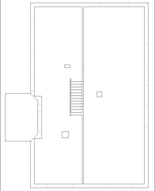 Plan vide sans cloisonnement