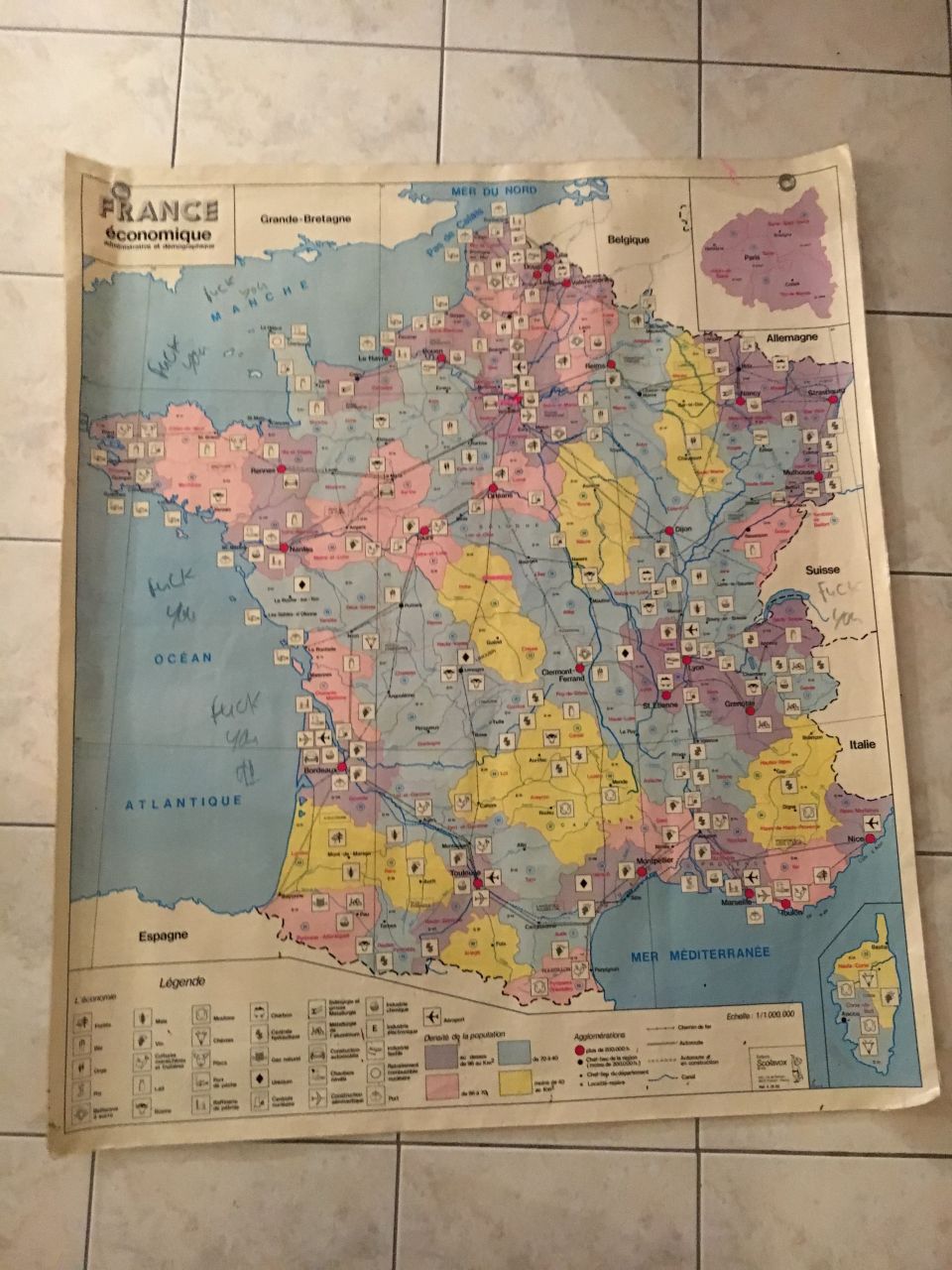 Carte d'école