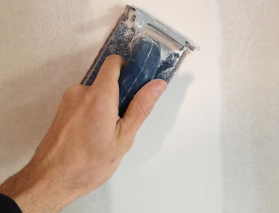 C'est parti pour le ponçage !