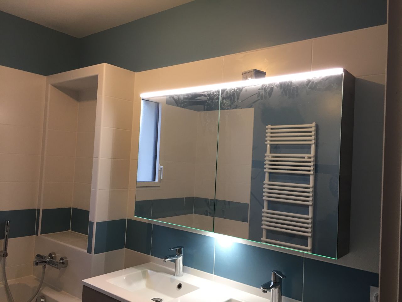 Peinture Salle de Bain Bleu Baltique Leroy Merlin