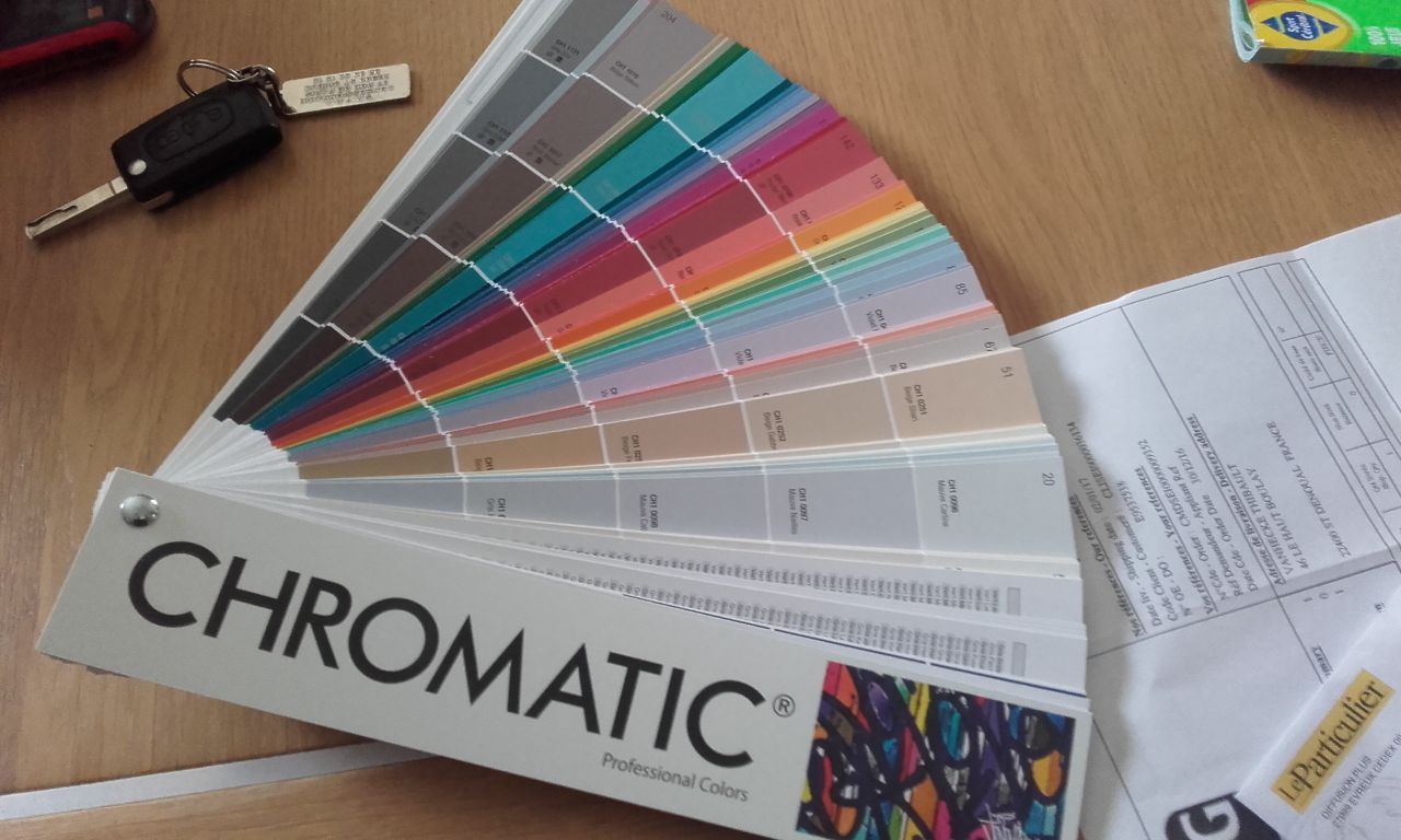 Choix des couleurs de peinture