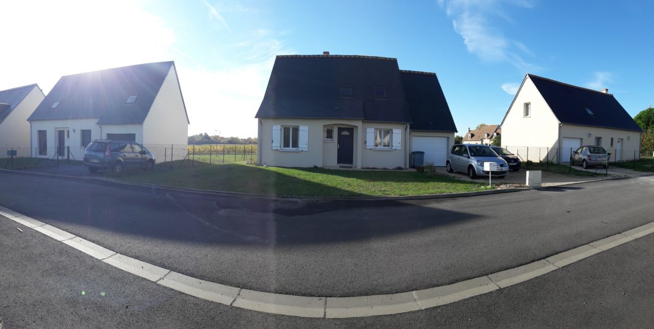 Vue de la dernière partie restant à cloturer (le portail sera tout à droite)