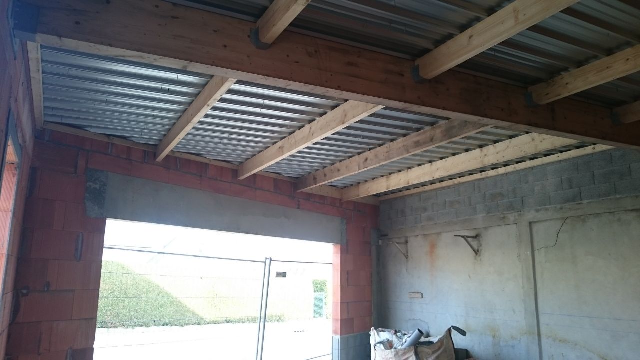 Toit garage