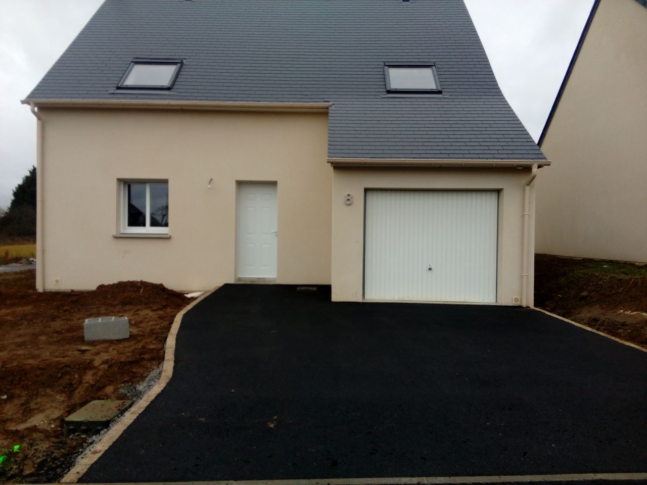 Et voilà notre allée de garage Et voilà notre allée de garage