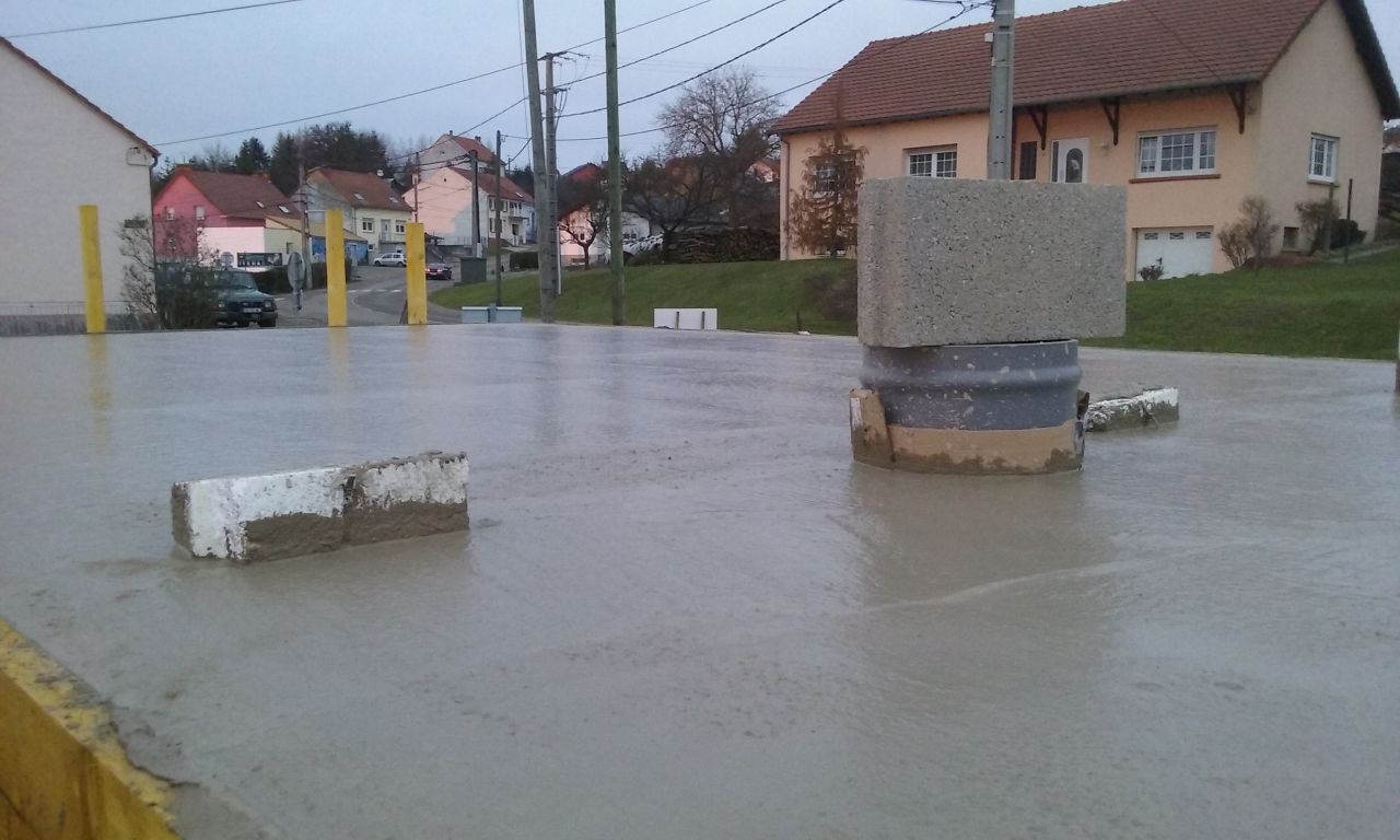 2ème dalle.