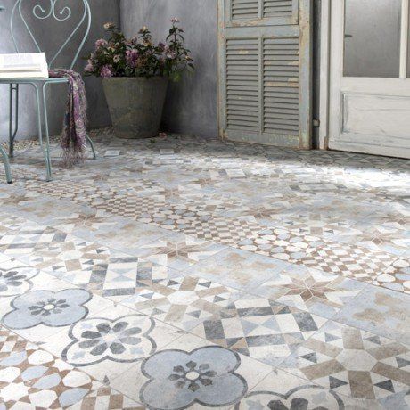 Carreaux de ciment commands pour la sdb de la suite parentale