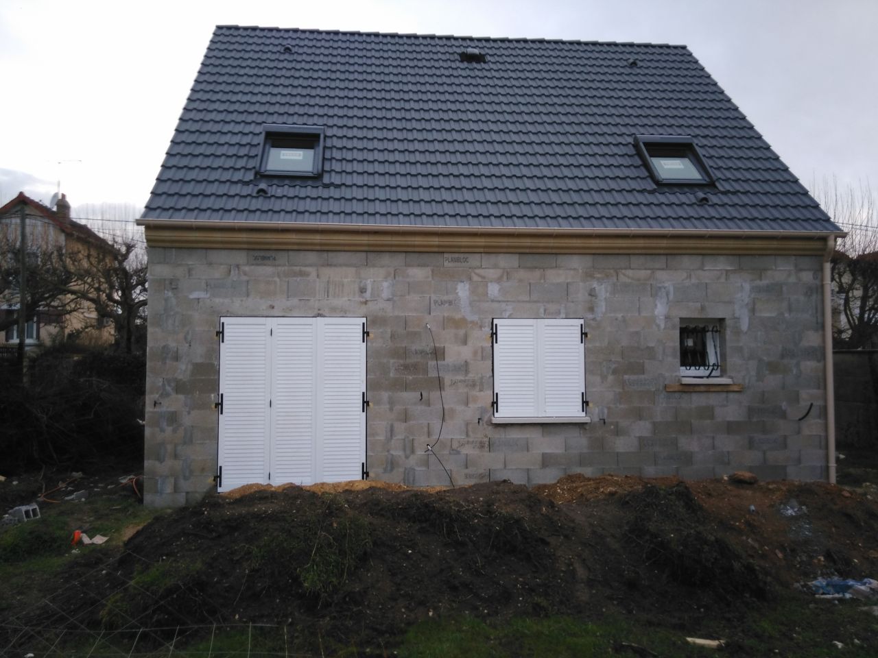 Pose fenêtre arrière