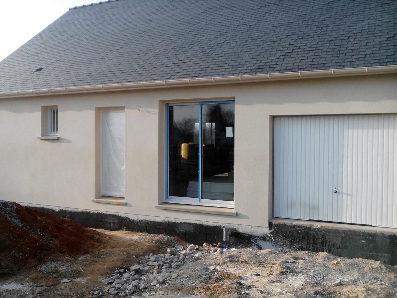 Ravalement façade avant