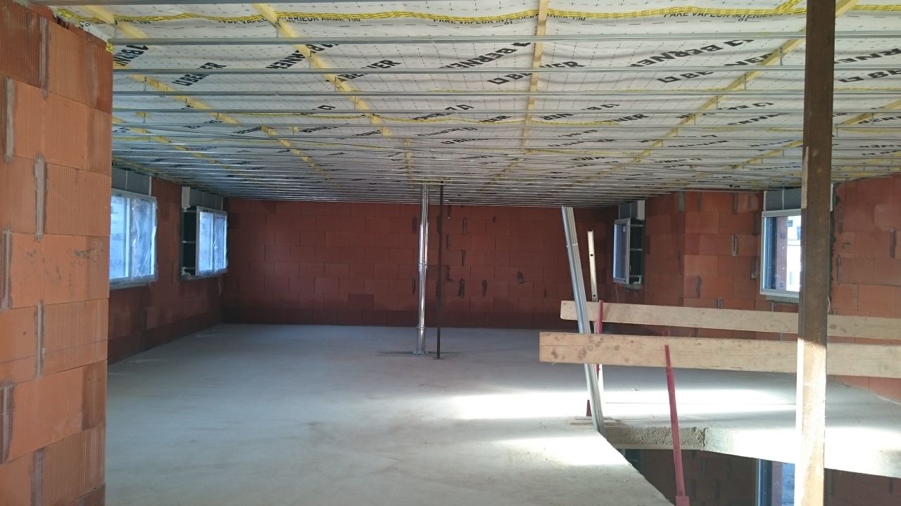 isolation du plafond etage