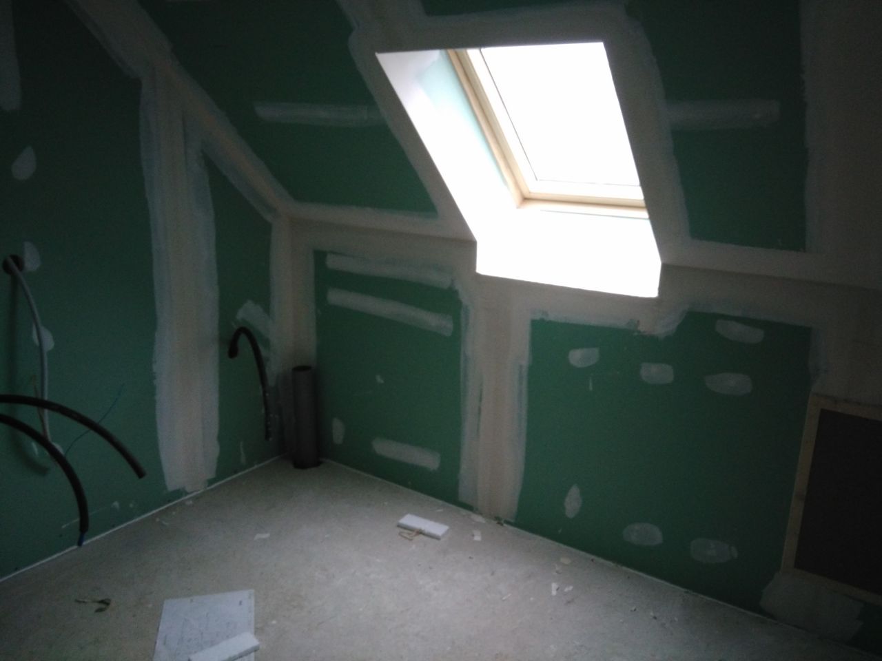 Cloisons du haut (salle de bain)