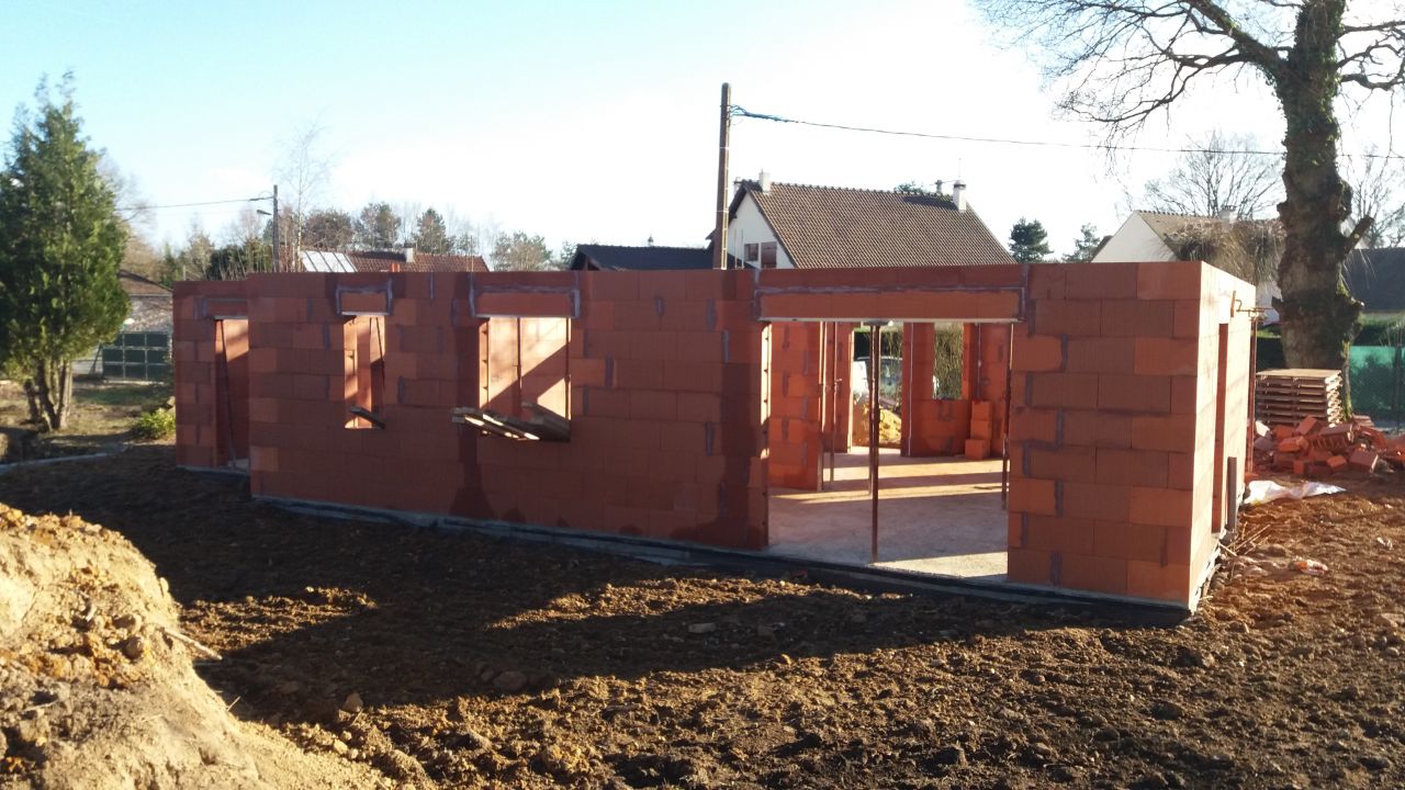 il s'agit de l'lvation du mur de la maison.