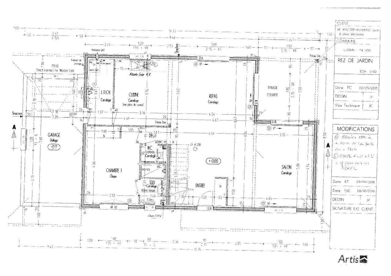 Version dfinitive des plans