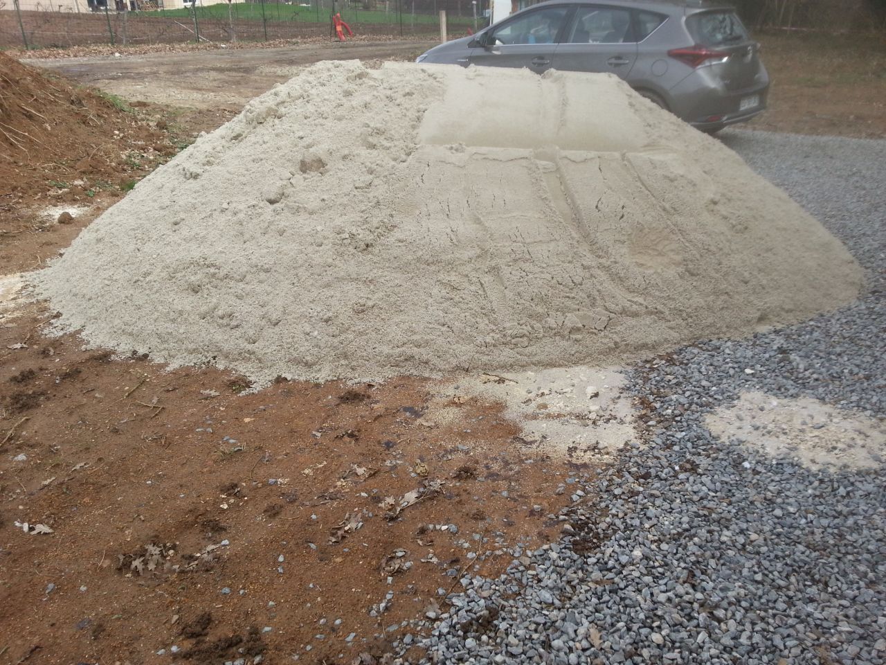 livraison de sable