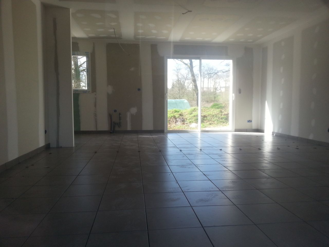 carrelage posé