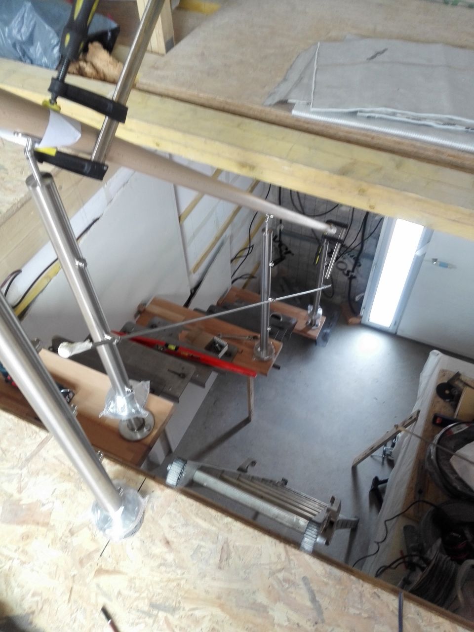 Escalier - présentation de l'escalier pour mesures