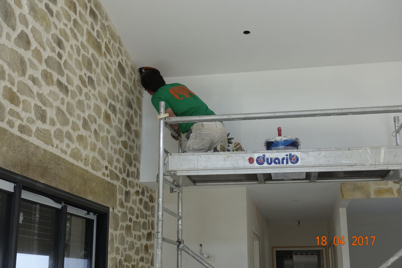 peinture des rampants