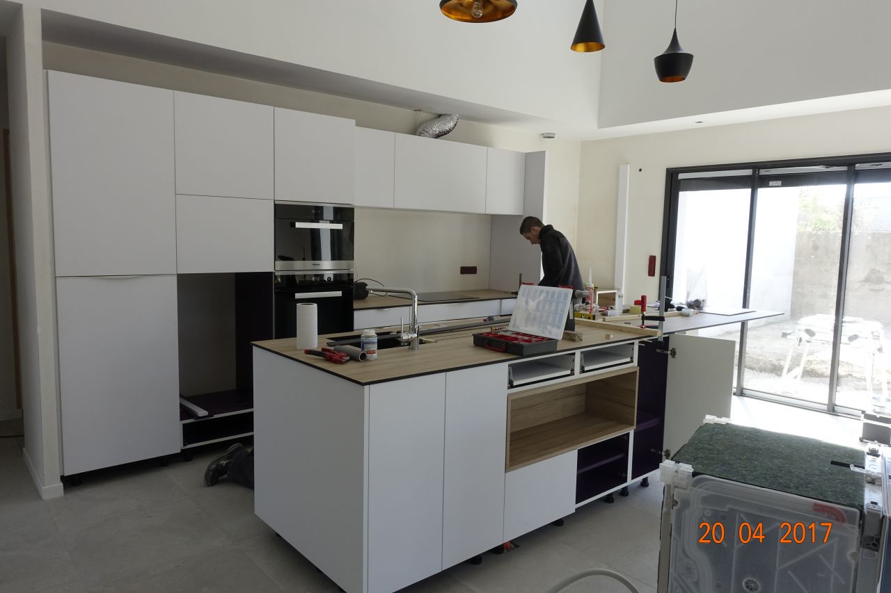 montage cuisine en cours