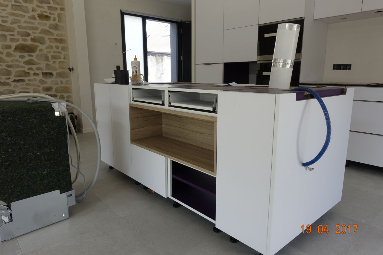 montage cuisine en cours