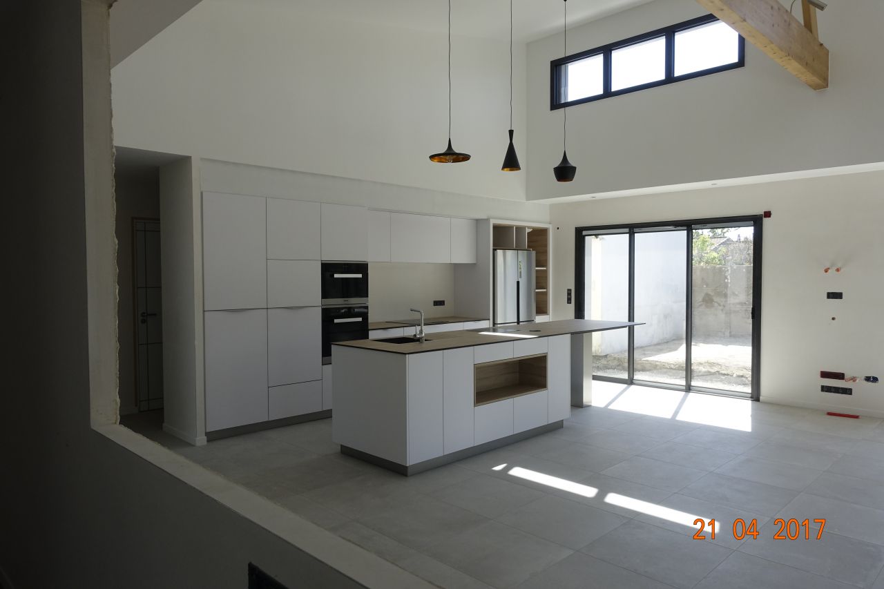 cuisine finie vue future verriere