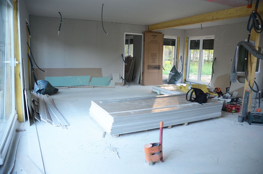 Pièce de vie 47 m2